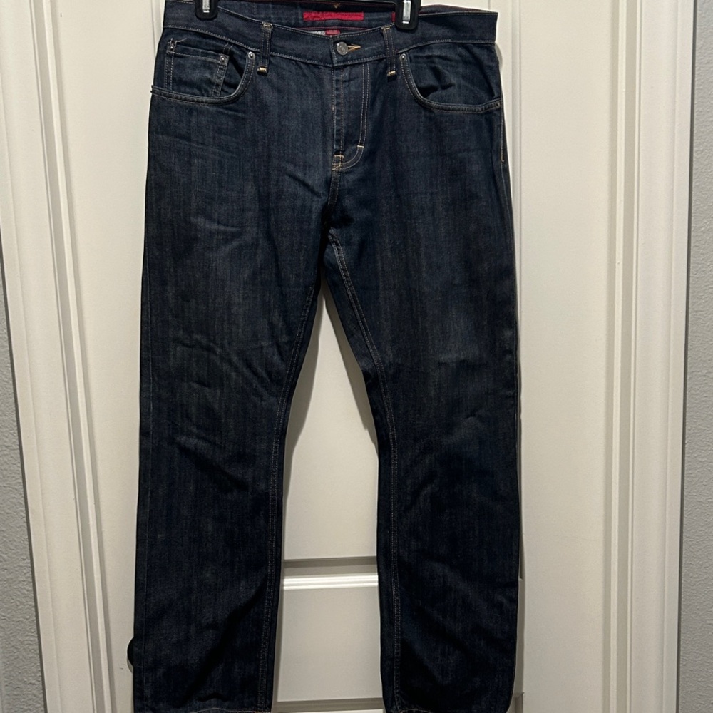 Banana Republic Men's Dark Blue Jeans
